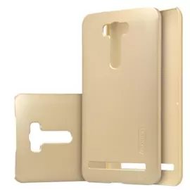 Чехол-накладка Nillkin Frosted Shield для Asus Zenfone 2 ZE500CL пластиковый (золотой)