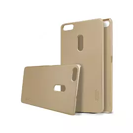 Чехол-накладка Nillkin Frosted Shield для Asus Zenfone 3 Ultra ZU680KL пластиковый (золотой)