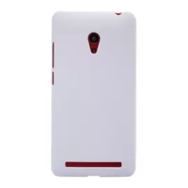 Чехол-накладка Nillkin Frosted Shield для Asus Zenfone 6 пластиковый (белый)
