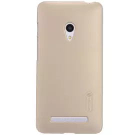 Чехол-накладка Nillkin Frosted Shield для Asus Zenfone 5 (A500KL) пластиковый (золотой)