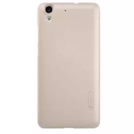 Чехол-накладка Nillkin Frosted Shield для Huawei Y6 II пластиковый (золотой)