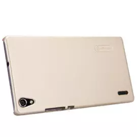 Чехол-накладка Nillkin Frosted Shield для Huawei Ascend P7 пластик (золотой)