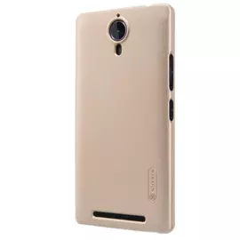 Чехол-накладка Nillkin Frosted Shield для Lenovo P90 пластиковый (Gold)