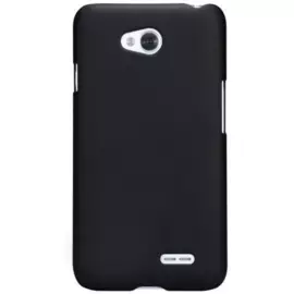 Чехол-накладка Nillkin Frosted Shield для LG L70 D325 пластиковый (черный)