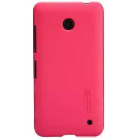 Чехол-накладка Nillkin Frosted Shield для Microsoft Lumia 435 (пластиковый) (Red)