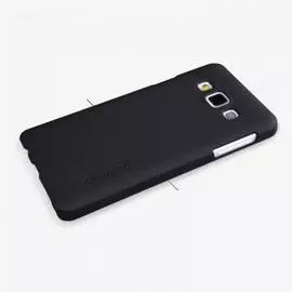 Чехол-накладка Nillkin Frosted Shield для Samsung Galaxy E7 (SM-E700) пластиковый (чeрный)
