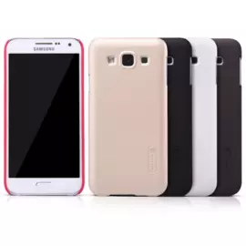 Чехол-накладка Nillkin Frosted Shield для Samsung Galaxy E5 SM-E500 (пластиковый) (черный)
