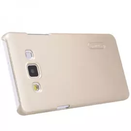 Чехол-накладка Nillkin Frosted Shield для Samsung Galaxy E5 (SM-E500) пластиковый (золотой)