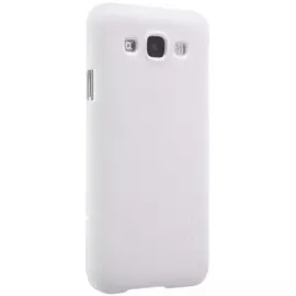 Чехол-накладка Nillkin Frosted Shield для Samsung Galaxy E5 (SM-E500) пластиковый (белый)