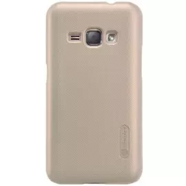 Чехол-накладка Nillkin Frosted Shield для Samsung Galaxy J7 (2016) SM-J710 пластиковый (золотой)