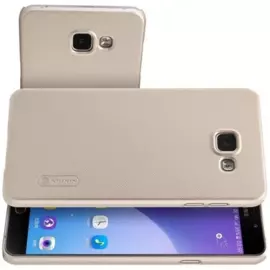 Чехол-накладка Nillkin Frosted Shield для Samsung Galaxy A5 (2016) SM-A510 пластиковый (золотой)