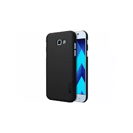 Чехол-накладка Nillkin Frosted Shield для Samsung Galaxy A8 (2016) пластиковый (черный)