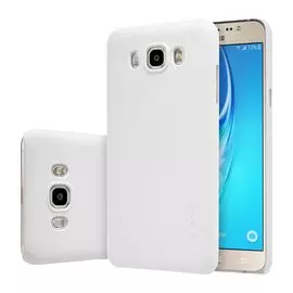Чехол-накладка Nillkin Frosted Shield для Samsung Galaxy J7 (2016) SM-J710 пластиковый (белый)