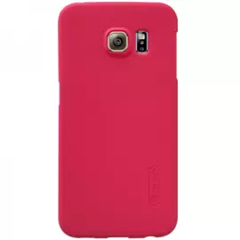 Чехол-накладка Nillkin Frosted Shield для Samsung Galaxy S6 Edge (SM-G925) пластиковый (красный)