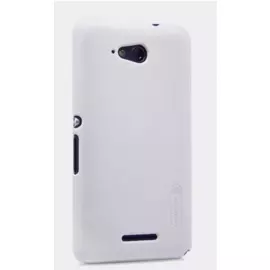 Чехол-накладка Nillkin Frosted Shield для Sony Xperia E4g / E4g Dual пластиковый (белый)
