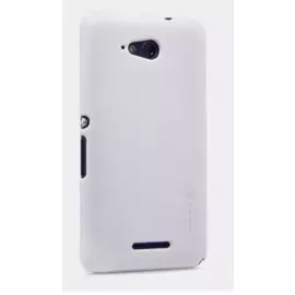 Чехол-накладка Nillkin Frosted Shield для Sony Xperia E4 / E4 Dual пластиковый (белый)