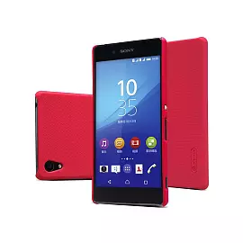 Чехол-накладка Nillkin Frosted Shield для Sony Xperia Z4/ Z3+/ Z3 Plus пластиковый (красный)