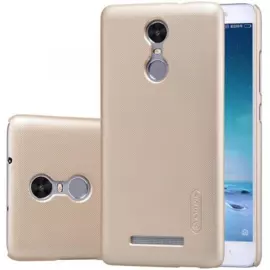 Чехол-накладка Nillkin Frosted Shield для Xiaomi Redmi Note 3 / Note 3 Pro пластиковый (золотой)
