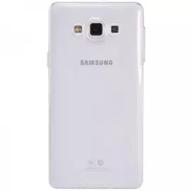 Чехол-накладка Nillkin Nature 0.6mm для Samsung Galaxy A7 (SM-A700) силиконовый (прозрачно-черный)