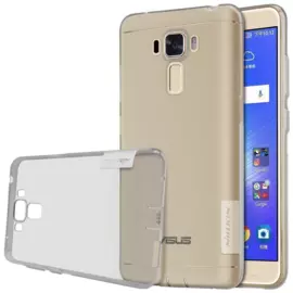 Чехол-накладка Nillkin Nature 0.6mm для Asus Zenfone 2 ZE500CL силиконовый (прозрачно-черный)