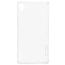 Чехол-накладка Nillkin Nature 0.6mm для Motorola Nexus 6 силиконовый (прозрачно-черный)
