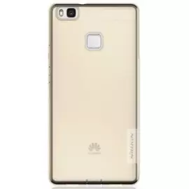 Чехол-накладка Nillkin Nature 0.6mm для Huawei P9 силиконовый (прозрачно-золотой)