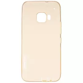 Чехол-накладка Nillkin Nature 0.6mm для HTC One M9 силиконовый (прозрачно-золотой)
