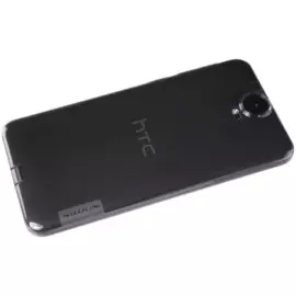 Чехол-накладка Nillkin Nature 0.6mm для HTC One E9/ E9 Plus/ E9+ силиконовый (прозрачно-черный)