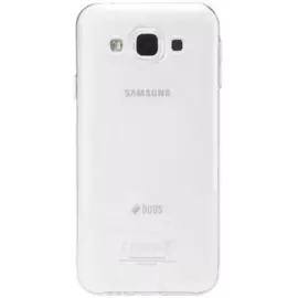 Чехол-накладка Nillkin Nature 0.6mm для Samsung Galaxy E7 (SM-E700) силиконовый (прозрачный)