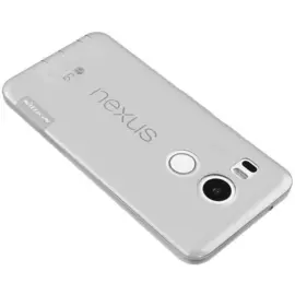 Чехол-накладка Nillkin Nature 0.6mm для LG Nexus 5X H791 силиконовый (прозрачно-белый)