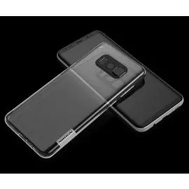 Чехол-накладка Nillkin Nature 0.6mm для Samsung Galaxy S10+ (SM-G975F) силиконовый (прозрачно-черный)