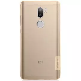 Чехол-накладка Nillkin Nature 0.6mm для Xiaomi Mi5S Plus силиконовый (прозрачно-золотой)