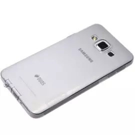 Чехол-накладка Nillkin Nature 0.6mm для Samsung Galaxy A3 SM-A300 силиконовый (прозрачно-черный)
