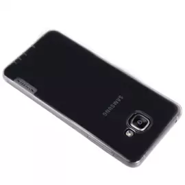Чехол-накладка Nillkin Nature для Samsung Galaxy A7 (2016) SM-A710 силиконовый (прозрачно-черный)