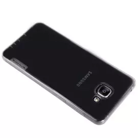 Чехол-накладка Nillkin Nature для Samsung Galaxy A5 (2016) SM-A510 силиконовый (прозрачно-черный)