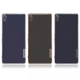 Чехол-накладка Nillkin Nature для Sony Xperia XA Ultra / XA Ultra Dual силиконовый (прозрачно-черный