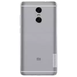 Чехол-накладка Nillkin Nature для Xiaomi Redmi Pro силиконовый (прозрачно-черный)