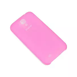 Чехол-накладка Puro для Samsung Galaxy S4 i9500 (силиконовый) (прозрачно-розовый)