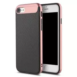 Чехол-накладка Rock Vision Series для Apple iPhone 7/8/SE(2020) силикон-пластик (Rose Gold)