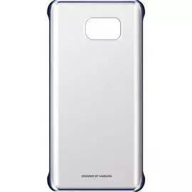 Чехол-накладка Samsung Clear Cover для Galaxy Note 5 пластик (темно-синий)