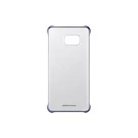 Чехол-накладка Samsung Clear Cover для Galaxy S6 Edge Plus пластик (черный)
