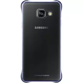 Чехол-накладка Samsung Clear Cover для Galaxy A3 2016 пластик (синий) (EF-QA310CBEGRU)