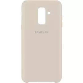 Чехол-накладка Samsung Dual Layer Cover для Galaxy A6+ (2018) полиуретан (Beige) (EF-PA605CFEGWW)