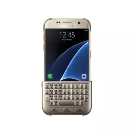 Чехол-накладка Samsung Keyboard Cover для Galaxy S7 (золотой) (EJ-CG930UFEGRU)
