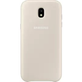 Чехол-накладка Samsung Layer Cover для Galaxy J3 (2017) силикон золотистый (EF-PJ330CFEGRU)
