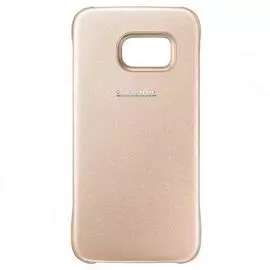 Чехол-накладка Samsung Protective Cover для Galaxy S6 пластик (золотой)