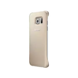 Чехол-накладка Samsung Protective Cover для Galaxy S6 Edge пластик (золотой) (EF-YG925BFEGRU)