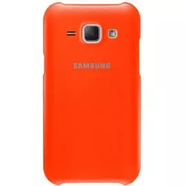 Чехол-накладка Samsung Protective Cover для Galaxy J1 (SM-J100/SM-J110) (оранжевый) (EF-PJ100BOEGRU)