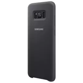 Чехол-накладка Samsung Silicone Cover для Galaxy S8 силикон (Black)