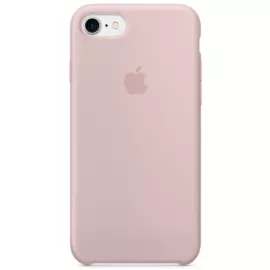 Чехол-накладка Silicone Case для iPhone 6/6S силиконовый (розовый песок)